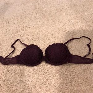 Used PINK lace push-up bra